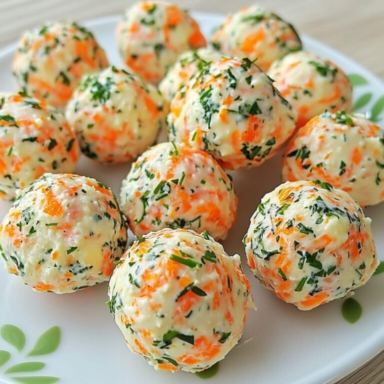 Cheese and Carrot Balls Recipe