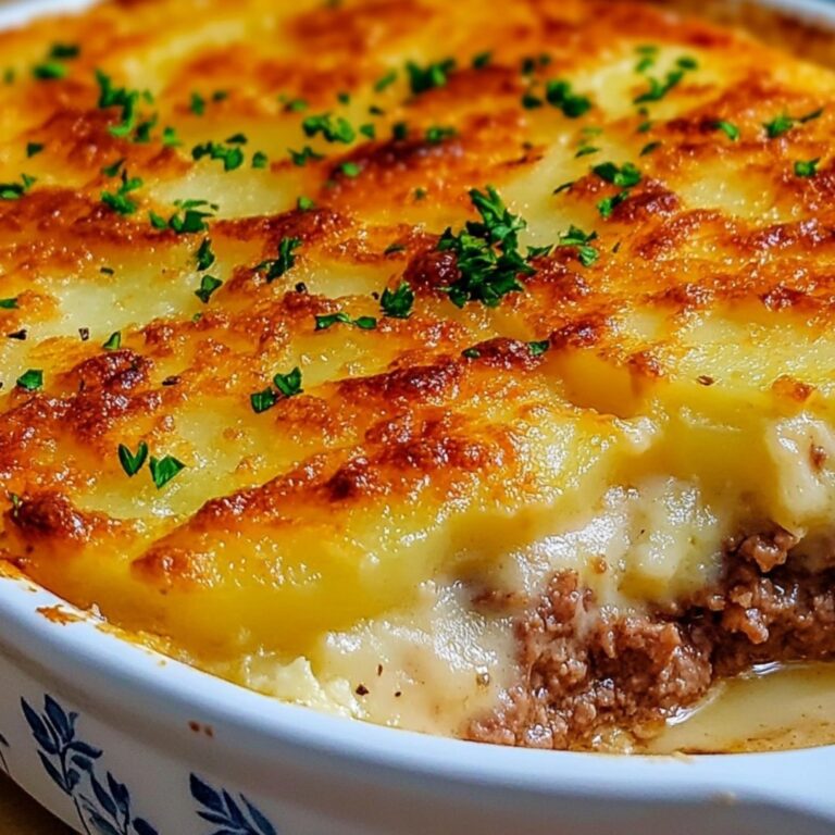Budget-Friendly Potato & Ground Beef Gratin