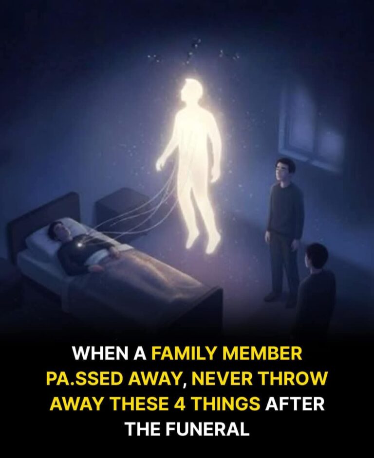 When Someone in the Family Passes Away, Never Throw Away These 4 Things at Their Funeral