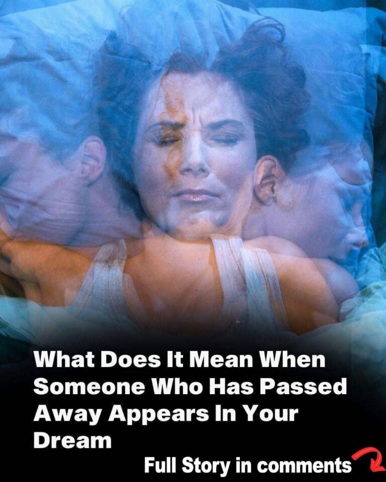Why Do We Dream of Those Who Have Passed Away?