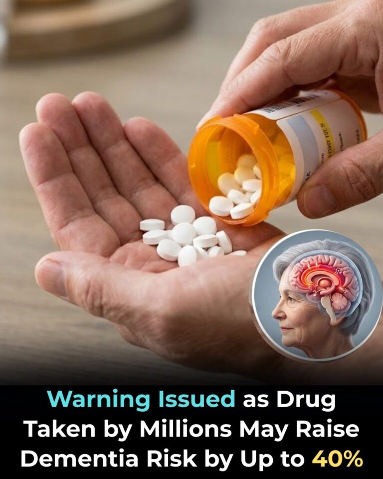 Warning: A Common Drug May Increase Dementia Risk by Up to 40%