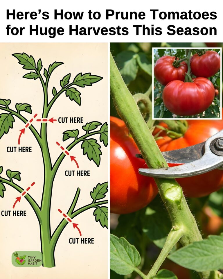 HOW TO PRUNE TOMATOES FOR HUGE HARVESTS THIS SEASON
