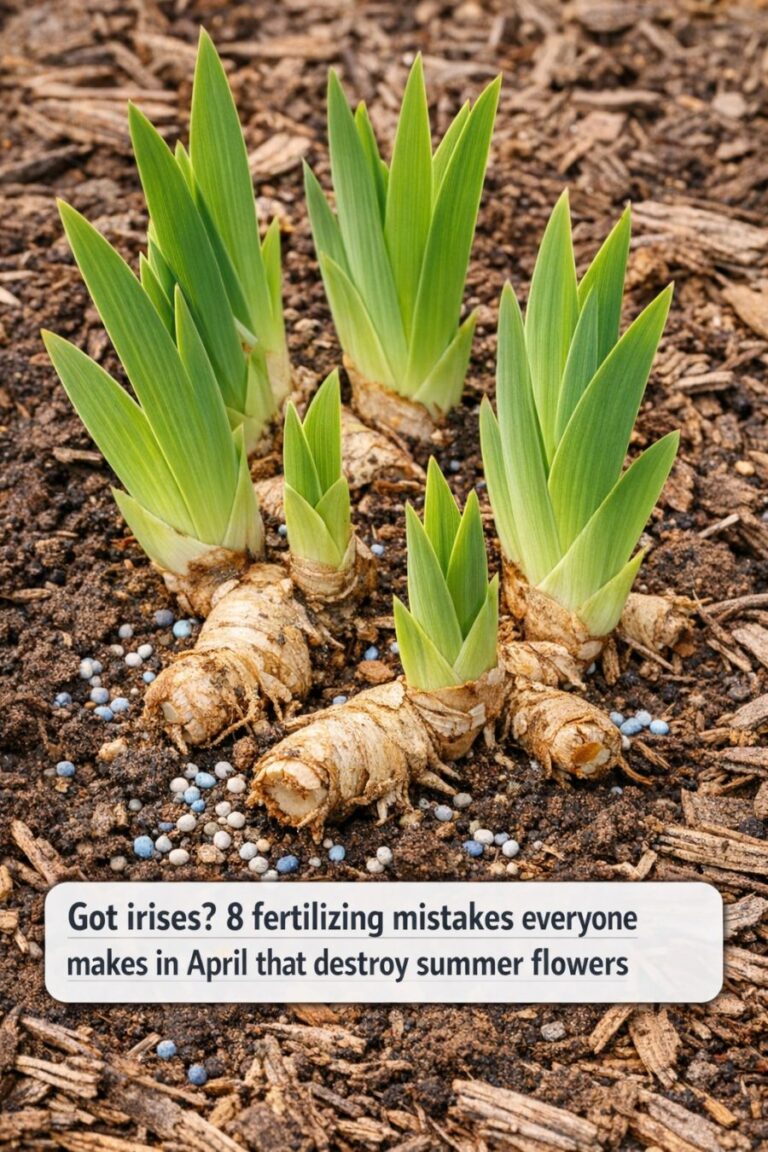 Got irises? 8 fertilizing mistakes everyone makes in April that destroy summer flowers