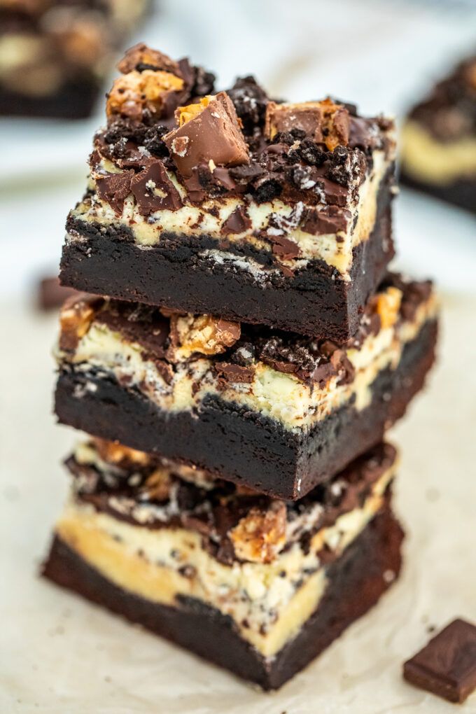 Brownie Cheesecake Bars