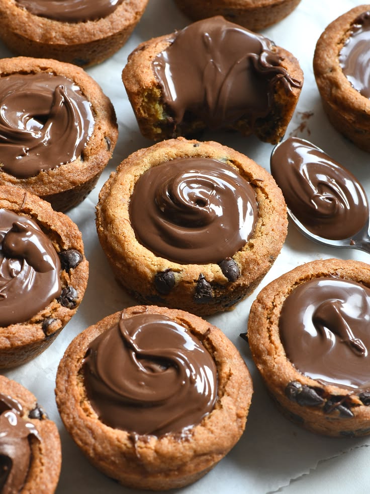 Nutella Cookie Cups