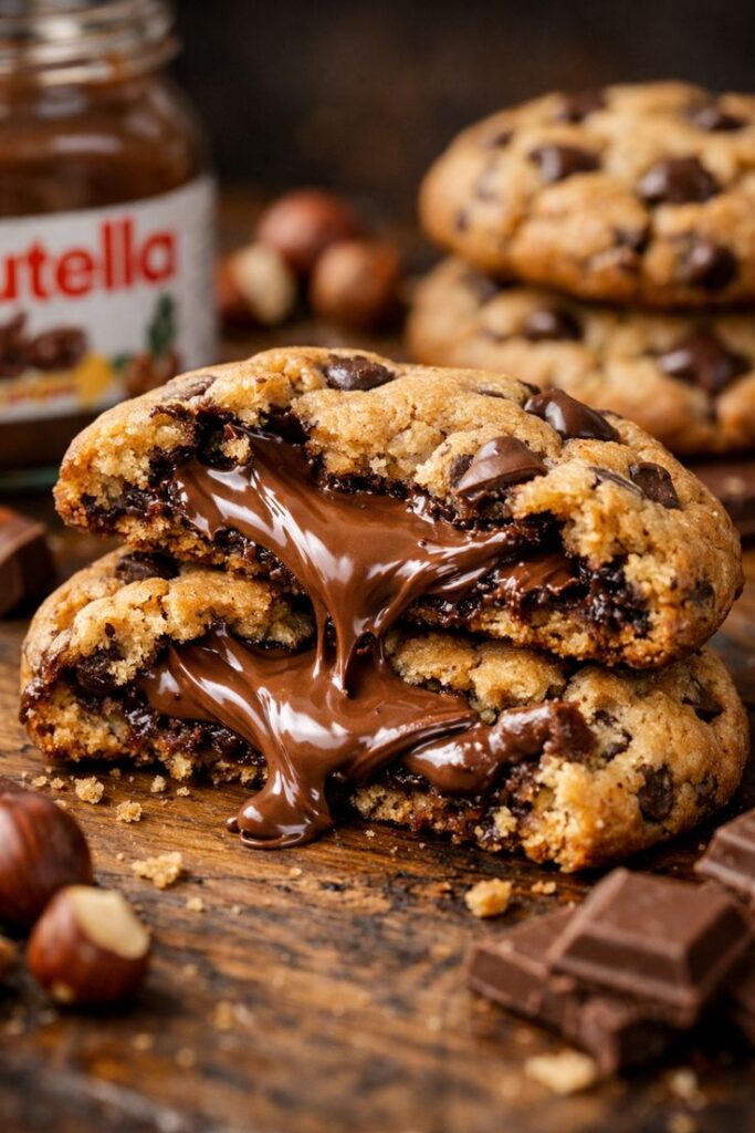 Nutella Cookie Cups