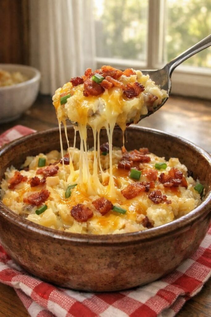 Loaded Baked Potato Casserole