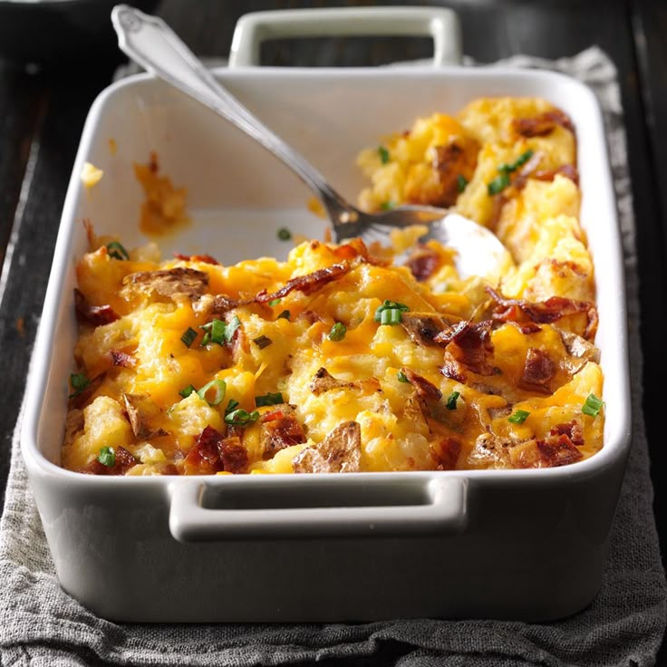 Loaded Baked Potato Casserole
