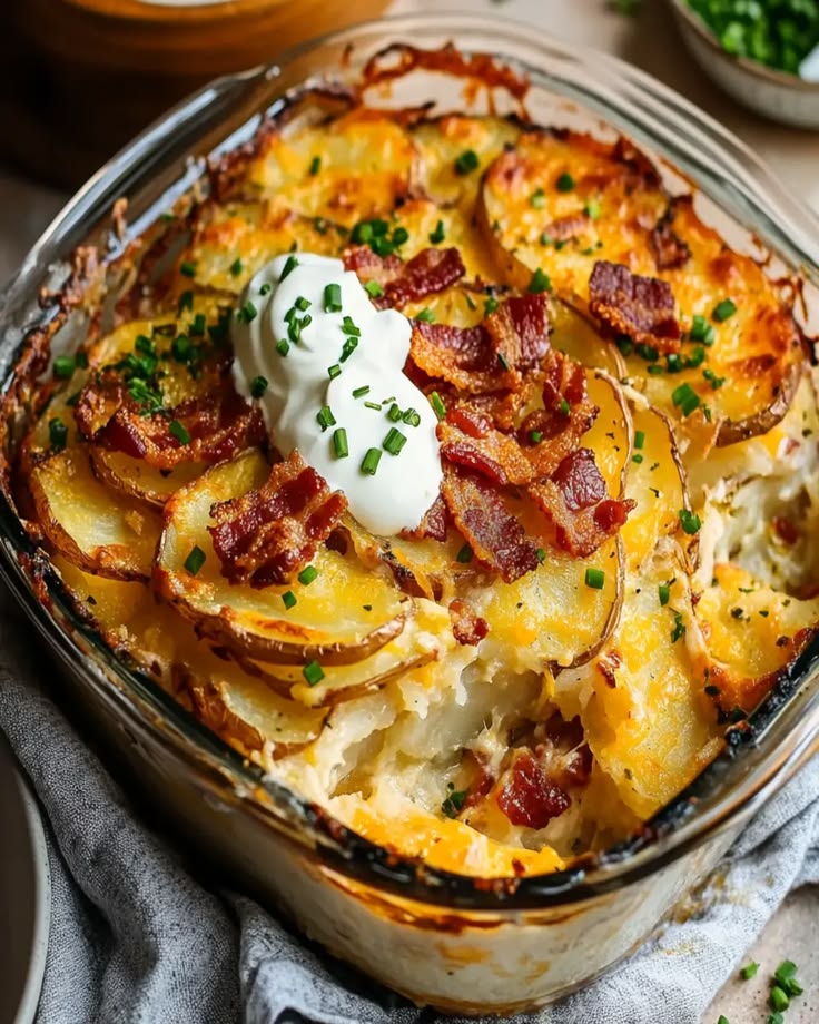 Loaded Baked Potato Casserole