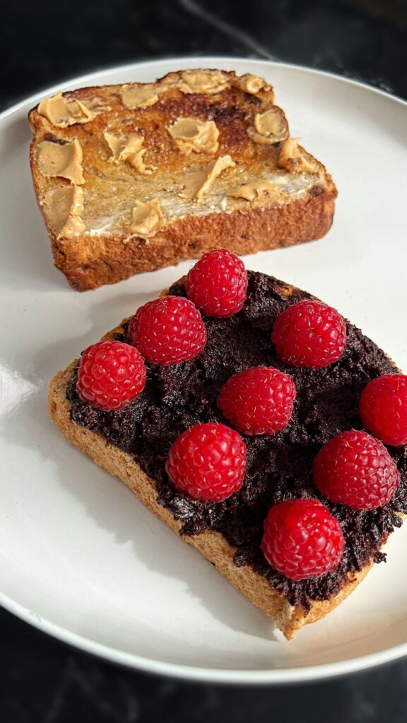 Berry Nutella Toast Recipe
